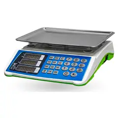 INNOVA - Báscula Digital Comercial 60kg Pesaje Preciso Acero Inoxidable Acs