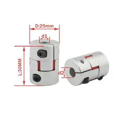 GENERICO - Acople Flexible Elastico Araña 10x14mm D25mm L30mm