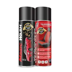 MAGIC WASH - Lavado en Seco 5en1 + Limpiador de Tapicería Cleaner Max
