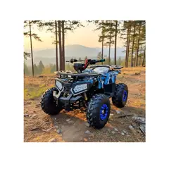 GENERICO - Cuatrimoto 125cc 4 Tiempo Gasolina Cajuromix Moto Lujo Azul C