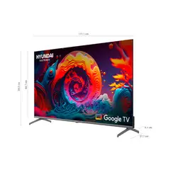 HYUNDAI - Televisor 50 127cm 4K Ultra UHD LED Smart Google TV HYLED5024G