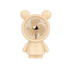 ZHOPI CO - Ventilador De Mano En Forma Oso Recargable