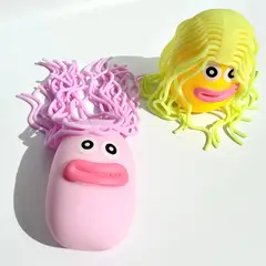 MARIABOLO - Fidget Toy Squishy Monstruo Pelo Antiestrés Espichable Sensorial Colombia