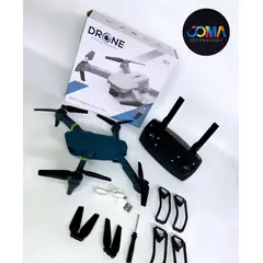 GENERICO - Drone Doble Bateria Plegable SkyVision Pro 998 con Control Remoto