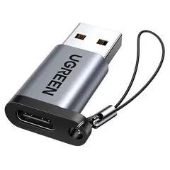 UGREEN - Adaptador USB-A 3.0 Macho a USB-C Hembra 5 Gbps Compatible con Laptop, Cargadores, Teléfonos celular