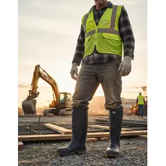 CROYDON - Botas De Caucho Hombre Macha Xt Caña Alta Color Negro