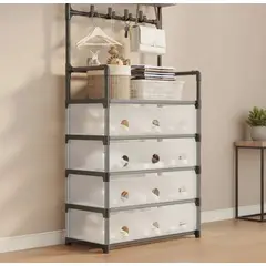 GENERICO - Perchero Zapatero 5 niveles con puerta