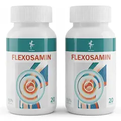 GENERICO - Flexosamine - 2 Unidades - 20 caps en cada Unidad - Original - Sellos de Calidad