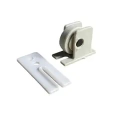 GENERICO - 4 Rodachinas Sistema 5020 Para Ventana + Guias