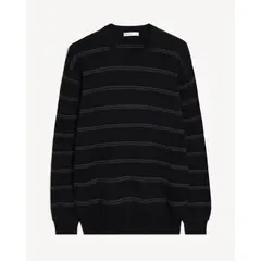SEVEN SEVEN - Saco Tejido Con Relieve Para Hombre Negro