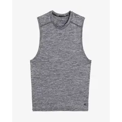 SEVEN SEVEN - Camiseta Deportiva Jaspeada Para Hombre Gris