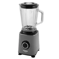 UNIVERSAL - Licuadora Platinium , 1000 watts de potencia, 5 velocidades y función de pulso, vaso de vidrio