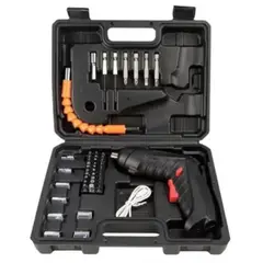 GENERICO - Atornillador Eléctrico inalámbrico + accesorios