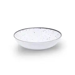 HOME ELEMENTS - Plato Hondo 19 cm Melamina -Gris