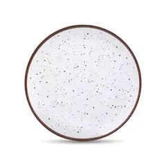 HOME ELEMENTS - Plato Pando 27 cm Melamina - Café