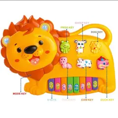 GENERICO - Piano Didáctico León Con Sonidos de Animales
