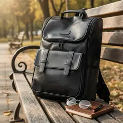 BOLSOS Y ACCESORIOS MB - BOLSO EJECUTIVO URBANO CON ESPACIO PORTATIL EN CUERO PU