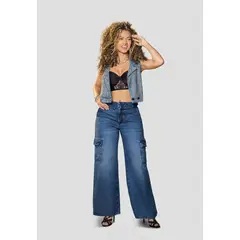 MARKETING PERSONAL - Jean Mujer Azul Oscuro Mp 113669