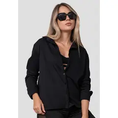 ATYPICAL - Camisa Mujer Negro 113803