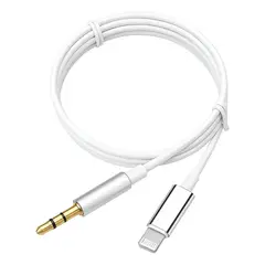 GENERICO - Cable Convertidor Para Lightning A Audio Jack 35mm Macho