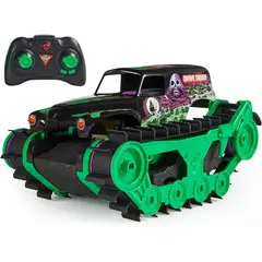 HOT WHEELS - Vehículo Todoterreno Monster Jam Rc Grave Digger