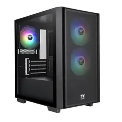 THERMALTAKE - Chasis Versa H16 Tg Argb Micro Atx Negro