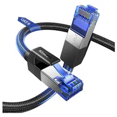UGREEN - Cable Ethernet Premium Cat 8 RJ45 40Gbps 2000MHz Blindado 5 Metros Compatible PC Router Consolas