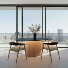 22 GRADOS DECORACION - Mesa de Comedor Rhapsody En Roble 140cm x 70cm