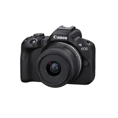 CANON - Cámara EOS R50 con lente 18-45 mm y grabación de video 4K