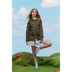 JULIANA SANCHEZ - Chaqueta Empezar soñando - Verde