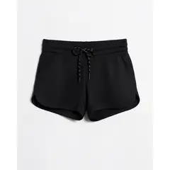 SEVEN SEVEN - Short Deportivo Con Cordón Para Mujer Negro
