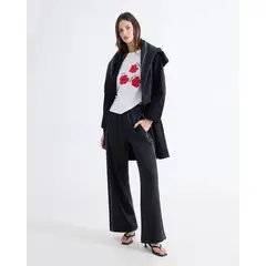 SEVEN SEVEN - Pantalón Para Mujer Multiusos Punto Color Negro Marca #28071958