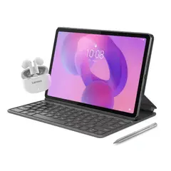 LENOVO - TABLET IDEA TAB 11 Pulgadas 128gb 8Ram CON ESTUCHE TECLADO + LÁPIZ + Earbuds