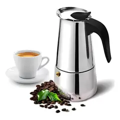 GENERAL - Cafetera Italiana Acero Inoxidable 12 pzs