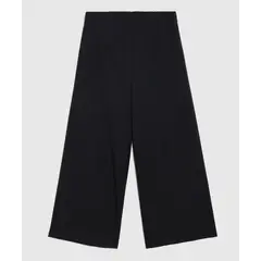 PATPRIMO - Pantalón Culotte De Tiro Alto  Para Mujer Negro