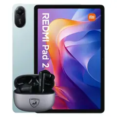 XIAOMI - Tablet Redmi Pad 2 Wi-Fi 11” 4GB Ram 256Gb Verde + Audifonos Lamborghini