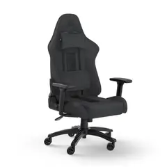 CORSAIR - Silla gamer TC100 Relaxed Textil GrisNegro