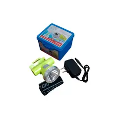 GENERICO - Linterna Frontal Acuática Recargable