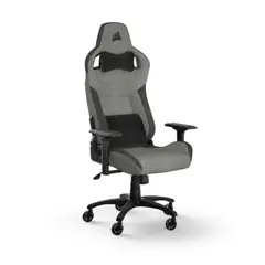 CORSAIR - Silla gamer T3 Rush reclinable Gris con Negro_.