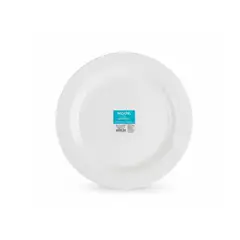 NADIR - Plato Pando Redondo 31CM Opaline - Blanco