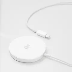 WIWU - Cargador para Celular Inalambrico Magsafe Qi2 Magsafe 15W Blanco