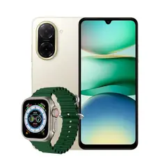 XIAOMI - Celular A5 4Gb Ram 64GB 4G Dorado + Smartwatch Mobula H8 Ultra