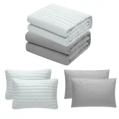 STYLE - Edredón King en Poliéster 6 Piezas Nest