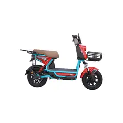 EVOBIKE - Bicicleta Eléctrica URBEX 48kmh color ROJO 350W Batería Extraíble