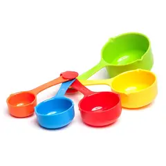 ALUMAR - Set de 5 Cucharas Plásticas Medidoras HX-10345