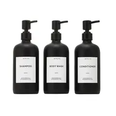 OEM - Dispensador De Champú Y Acondicionador De 3 Botellas