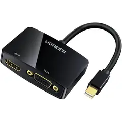 UGREEN - Adaptador Mini DisplayPort Thunderbolt 2 4k A HDMI VGA 2 En 1