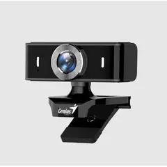 GENIUS - Camara Webcam Full Hd 1080p 2000 X2 Negro Con Microfono