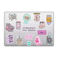 PHONETIFY - Carcasa para MacBook Pro 16 Pulgadas M1 M2 M3 M4 Pro o M4 Max con Diseño Professional Over Thinker