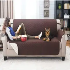 GENERAL - Protector Sofá Grueso Forro 3 Puestos Doble Faz